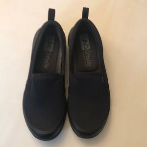 Ryko Black Ortholite Memory Foam slip ons Size 7 1/2 $27